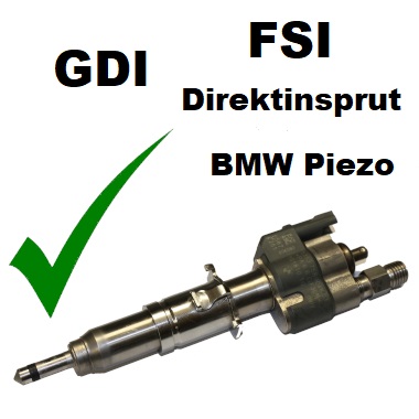 Test eller Service av GDI/FSI/Piezo spridare